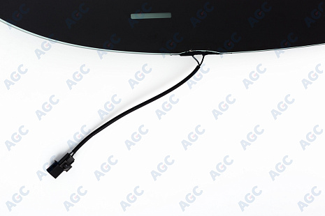 Фото MGC KIA SORENTO 2009- Стекло ветровое Зеленое - Solar control -С обогревом зоны дворников-ДД-VIN- Изм.шелк