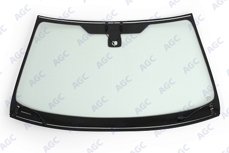 Фото NDG FORD MONDEO 2007- Стекло ветровое Зеленое - Solar Control -С полным Обогревом-Шелк.под ДД-VIN- Нижний молдинг- Изм.шелк