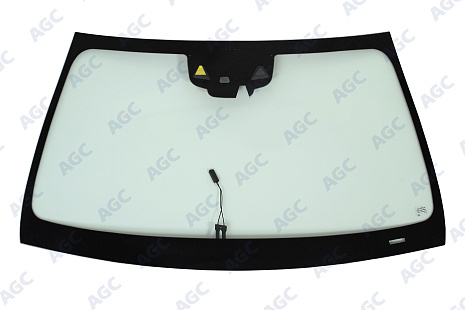 Фото NDG MERCEDES S-CLASS W222 2013- Стекло ветровое Зеленое + Шумоизоляция -Кам.движения по полосе - С обогревом зоны дворн - Шелк под ДД -VIN -Без молдингов