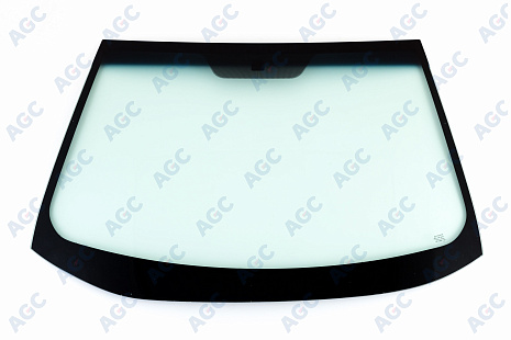 Фото MGC MITSUBISHI LANCER 10 2007- Стекло ветровое Зеленое/Голубая полоса