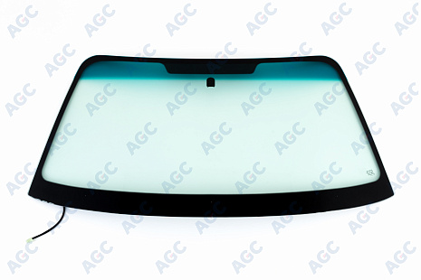 Фото NDG SUBARU FORESTER 2002- Стекло ветровое Зеленое/Зеленая полоса -С обогревом зоны дворн