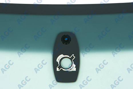 Фото MGC BMW X6 E71 2009-2014 Стекло ветровое Зеленое/Серая полоса + Solar control -Изм.ДД-VIN