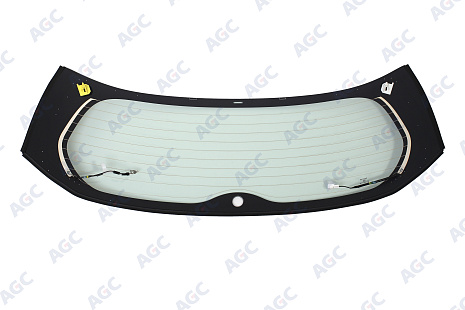 Фото БОР TOYOTA RAV-4 IV 5D ВН 2013- Стекло заднее Зеленое - Solar Control -Инкапс
