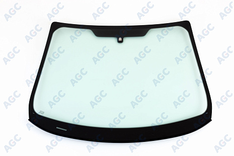Фото MGC FORD FIESTA VI 3D-5D ХБ 2008-2019 Стекло ветровое Зеленое - Solar control -VIN-Доп.обор
