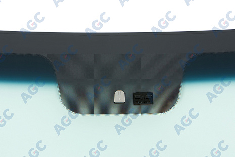 Фото MGC HYUNDAI I30 2012- Стекло ветровое Зеленое/Голубая полоса -С обогревом зоны дворников-ДД-VIN