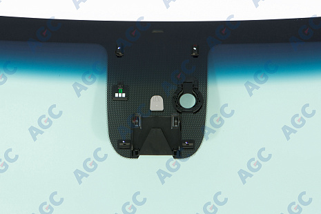 Фото MGC HYUNDAI TUCSON 2015- Стекло ветровое Зеленое/Голубая полоса + Solar control +Шумоизоляция -Кам -С обогревом зоны дворников -ДД-Датч.влажн-VIN- Доп.обор