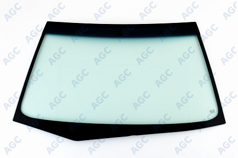 Фото MGC MITSUBISHI LANCER/EVO/CEDIA VII 4D СЕД/5D УН 2000- Стекло ветровое Зеленое/Голубая полоса