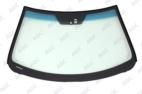 Фото MGC TOYOTA CAMRY VI 4D СЕД 2006- Стекло ветровое Зеленое/Зеленая полоса -ДД-VIN-Доп.обор