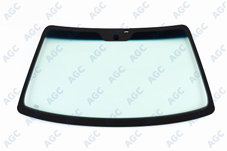 Фото MGC CHEVROLET LACETTI 5D/DAEWOO NUBIRA J200 2004-2013/RAVON GENTRA 2015- Стекло ветровое Зеленое/Голубая полоса -Ант