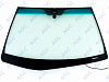 Фото MGC LEXUS RX300/ 330/ 350/ 400/ 430/ 450 2003- Стекло ветровое Зеленое/Зеленая полоса -С обогревом зоны дворников-ДД-VIN- Изм.шелк