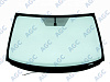 Фото MGC TOYOTA HIGHLANDER 2007- Стекло ветровое Зеленое -С обогревом зоны дворников-VIN-Доп.обор