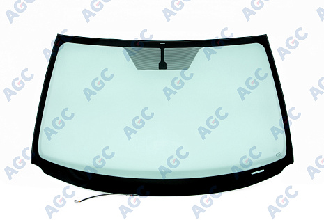 Фото MGC TOYOTA HIGHLANDER 2007- Стекло ветровое Зеленое -С обогревом зоны дворников-VIN-Доп.обор