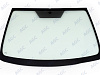 Фото NDG TOYOTA COROLLA LHD/RHD 2006- Стекло ветровое Зеленое - Solar control (Без молдинга)
