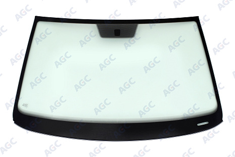 Фото MGC VOLKSWAGEN POLO V 4D СЕД 2009- Стекло ветровое Зеленое - Solar control -VIN-Доп.обор