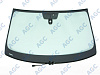 Фото MGC VOLKSWAGEN TOUAREG 2010- Стекло ветровое Зеленое + Шумоизоляция-С полным обогревом-ДД-VIN-Доп.обор-Инкапс