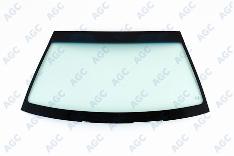 Фото MGC NISSAN ALMERA 2000- Стекло ветровое Зеленое/Голубая полоса + Solar control