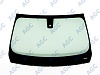 Фото MGC BMW 3 SERIES GRAN TOURISMO F34 2013- Стекло ветровое Зеленое - Solar control -ДД-VIN-Изм.держ.зерк