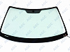 Фото MGC SUBARU LEGACY 2003- Стекло ветровое Зеленое -С обогревом зоны дворников-VIN