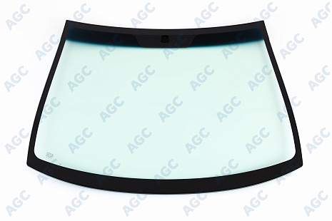Фото MGC HYUNDAI GETZ 2002- Стекло ветровое Зеленое/Голубая полоса + Solar control