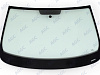 Фото NDG SKODA RAPID I 2012-/RAPID II/VW POLO VI/JETTA VA3 2020- Стекло ветровое Зеленое - Solar control -VIN (Без молдинга)