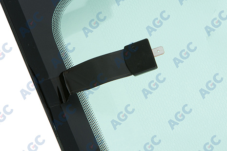 Фото MGC FORD TRANSIT V363 низк. 2014- Стекло ветровое Зеленое - Solar control -С полным обогревом-VIN-Инкапс- Без держ.зерк