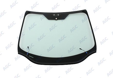 Фото MGC FORD FOCUS III 2011- Стекло ветровое Зеленое + Шумоизоляция -С полным обогревом-VIN-Доп.обор-Изм.шелк