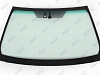 Фото MGC TOYOTA CAMRY 2014-2018 Стекло ветровое Зеленое/Зеленая полоса + Шумоизоляция -С обогревом зоны дворников-ДД - Доп.обор