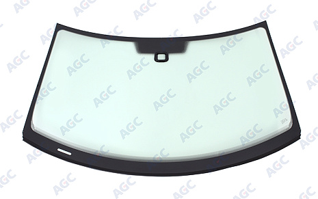 Фото MGC VOLKSWAGEN TIGUAN 2007- Стекло ветровое Зеленое - Solar control -ДД-VIN-Изм.инкапс