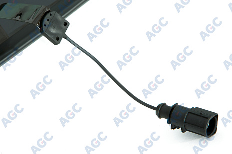 Фото MGC VOLKSWAGEN TOUAREG/PORSCHE CAYENNE 2007- Стекло ветровое Зеленое/Серая полоса + Solar control -С полным обогревом-ДД-VIN-Инкапс- Изм.шелк