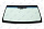 NDG TOYOTA LANDCRUISER 150 PRADO 2009- Стекло ветровое Зеленое/Голубая полоса - Solar Control -С обогревом зоны дворн-Шелк под ДД (без молдинга)
