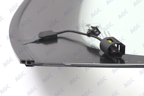 Фото MGC VOLVO S80/V70 /XC70 2013- Стекло ветровое Зеленое -Solar Control -С полным обогревом-ДД- Сист.тормож -VIN-Доп.обор