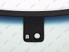 Фото MGC INFINITI JX/JX35/QX60 2012- Стекло ветровое Зеленое/Голубая полоса + Шумоизоляция -С обогревом зоны дворн -ДД