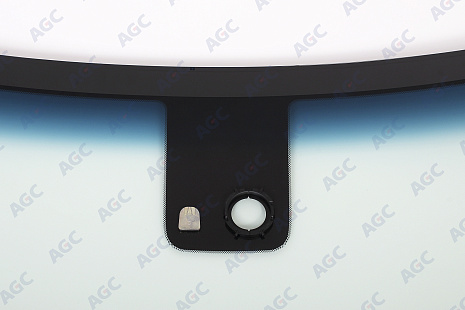 Фото MGC INFINITI JX/JX35/QX60 2012- Стекло ветровое Зеленое/Голубая полоса + Шумоизоляция -С обогревом зоны дворн -ДД