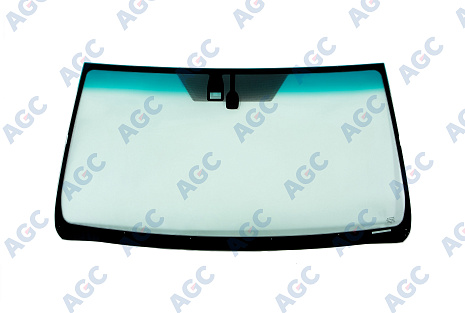 Фото MGC TOYOTA LANDCRUISER PRADO J120/LEXUS GX470 2003- Стекло ветровое Зеленое/Зеленая полоса -ДД-VIN
