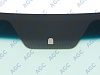 Фото MGC HYUNDAI iX35 2013- Стекло ветровое Зеленое/Голубая полоса -С обогревом зоны дворников-VIN