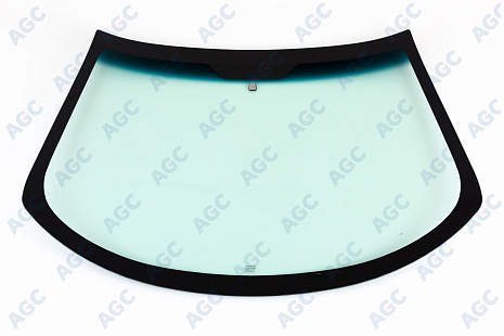 Фото MGC CHRYSLER SEBRING/VOLGA SIBER/DODGE STRATUS 2001-2010 Стекло ветровое Зеленое/Голубая полоса + Solar control