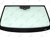 Фото NDG VOLKSWAGEN JETTA 2011- Стекло ветровое Зеленое - Solar control -Место для ДД-VIN-Из.разм (без модинга)