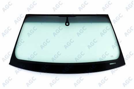 Фото MGC AUDI A4 2008-2016 Стекло ветровое Зеленое/Серая полоса -ДД-VIN-Инкапс- Изм.шелк