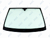 Фото MGC OPEL CORSA C 2000- Стекло ветровое Зеленое - Solar control