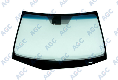 Фото AGC HONDA ACCORD 2011- Стекло ветровое Зеленое/Голубая полоса + Шумоизоляция -Изм.ДД- VIN-Изм.шелк