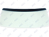 Фото MGC HYUNDAI HD72/HD78/HD65/ MIGHTY 1999- Стекло ветровое Зеленое/Голубая полоса