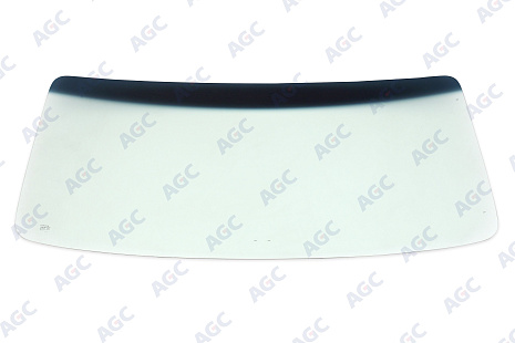 Фото MGC HYUNDAI HD72/HD78/HD65/ MIGHTY 1999- Стекло ветровое Зеленое/Голубая полоса