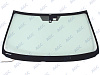 Фото AGC LEXUS IS200/250/350 2005- Стекло ветровое Зеленое - Solar control -С обогревом зоны дворников-ДД-VIN- Изм.шелк