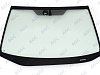 Фото NDG HONDA CRV 2009- Стекло ветровое Зеленое - Solar control - Место для ДД -VIN