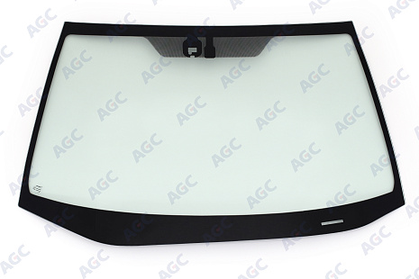 Фото NDG HONDA CRV 2009- Стекло ветровое Зеленое - Solar control - Место для ДД -VIN