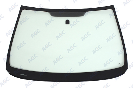 Фото NDG OPEL ASTRA J 2009- Стекло ветровое Зеленое - Solar Control -VIN - Нижний молдинг