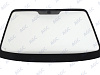 Фото NDG HYUNDAI ACCENT II 2000- Стекло ветровое Прозрачное - Ббез держ.зерк