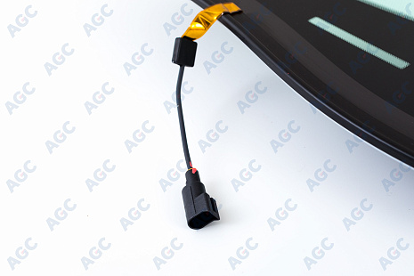 Фото MGC FORD FOCUS III 2011- Стекло ветровое Зеленое - Solar control -С полным обогревом-VIN-Доп.обор-Изм.шелк