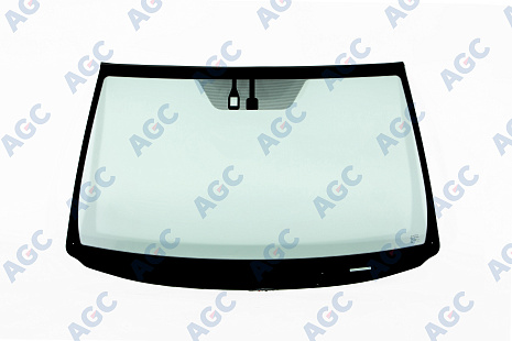 Фото AGC TOYOTA RAV-4 III 2006- Стекло ветровое Зеленое + Шумоизоляция -С обогревом зоны дворников-ДД-Доп.обор-Изм.шелк