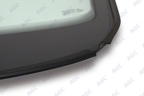 Фото MGC VOLKSWAGEN CADDY 2015- Стекло ветровое Зеленое - Solar Control -С полным обогревом-ДД-VIN-Инкапс-Изм.ДД+Шелк